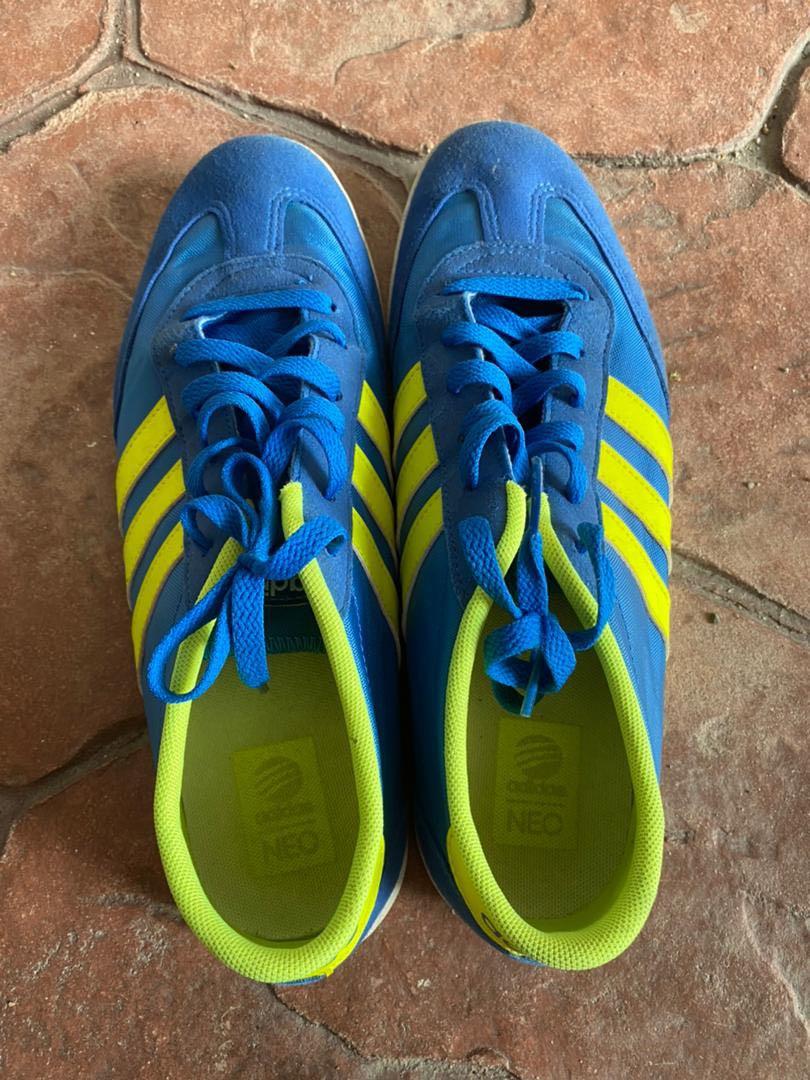 Adidas neo yellow cheap