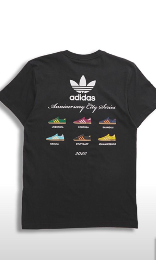 adidas anniversary city series t shirt