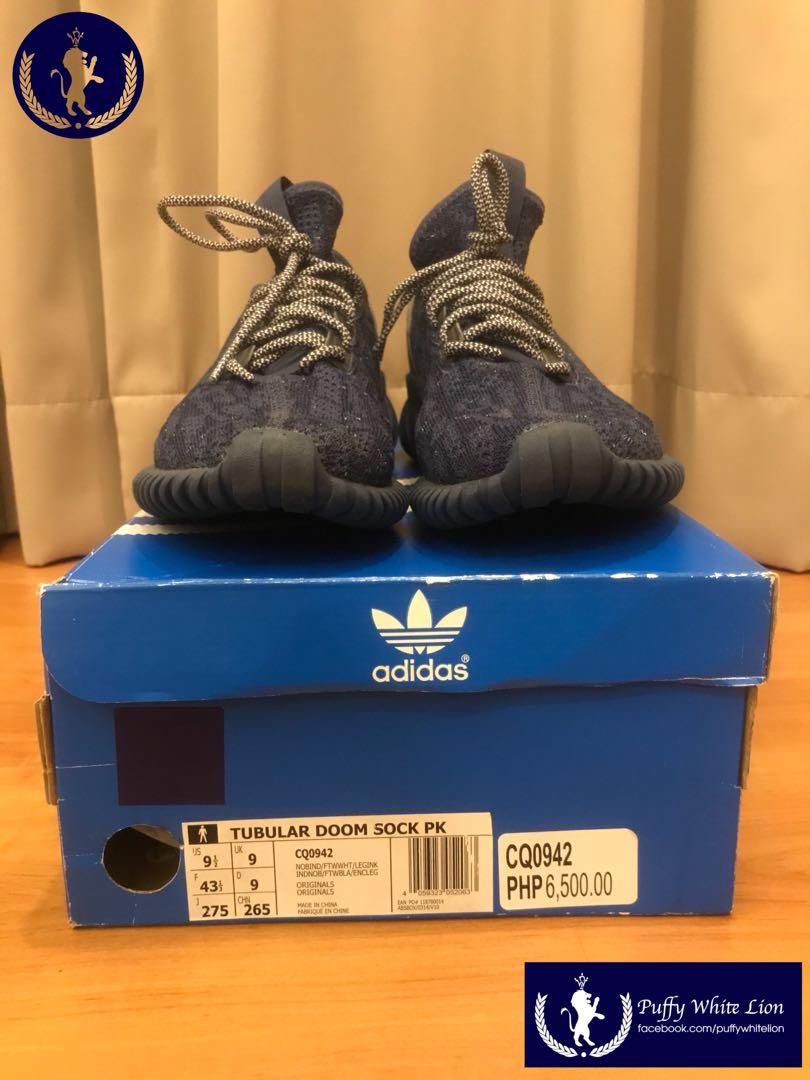 Adidas Tubular Doom Sock PK size US 9.5