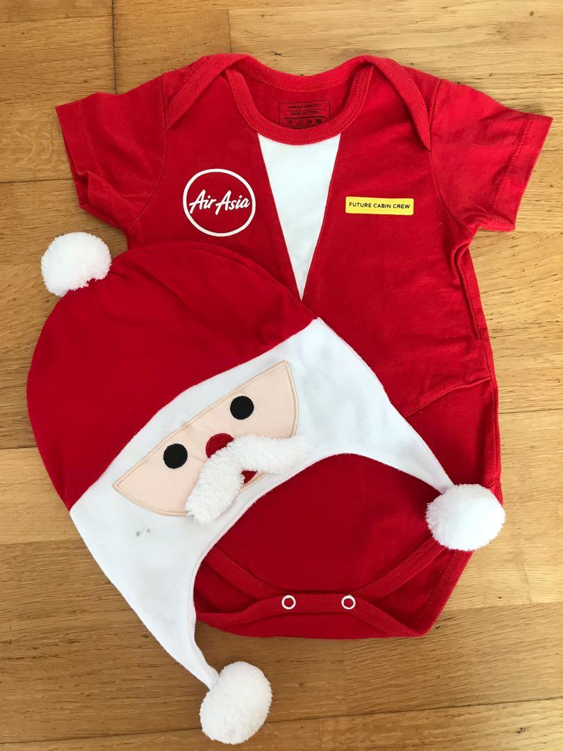 AirAsia Baby Pilot Romper with Hat Babies Kids Babies Kids