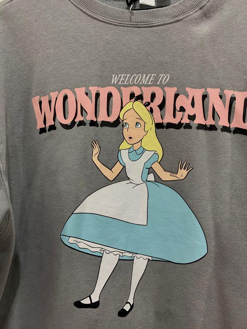 Alice in Wonderland H M Sweatshirt Men s Fashion Tops Sets