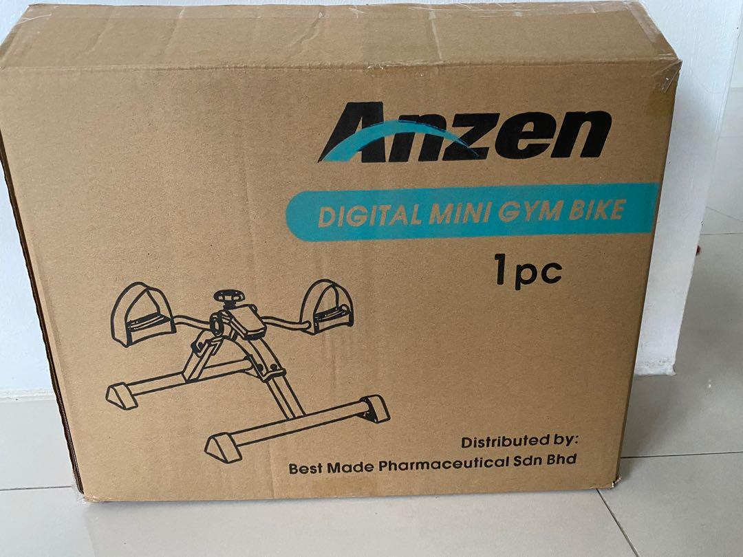 Anzen foldable digital hotsell mini gym bike