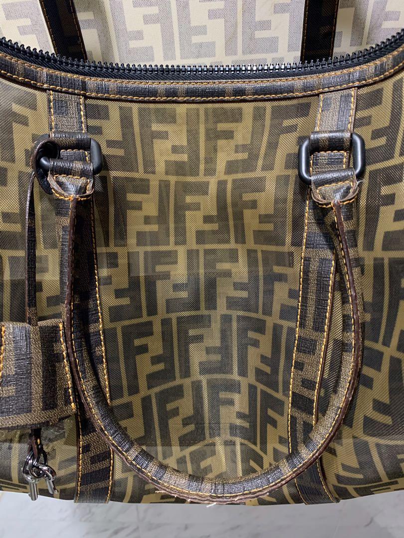 Fendi boston on sale bag zucca