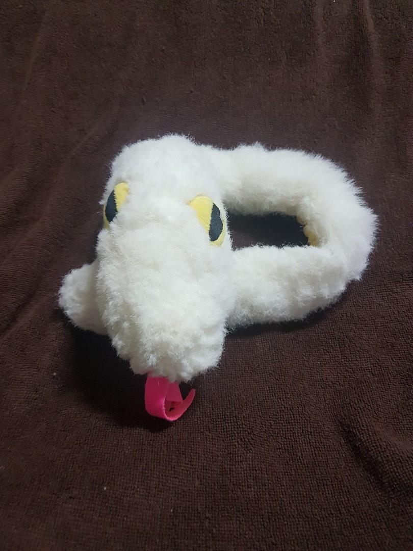 white snake plush
