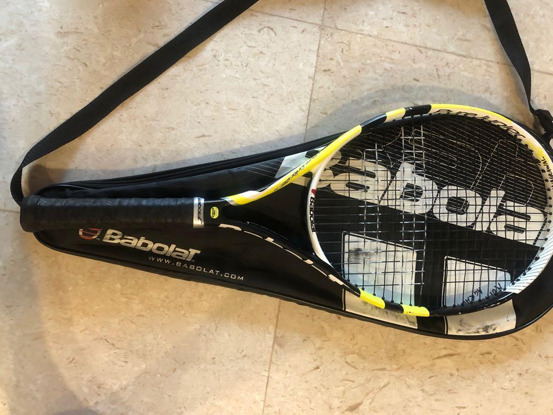 Babolat tennis racket pure aero junior 26’ , Sports Equipment, Sports