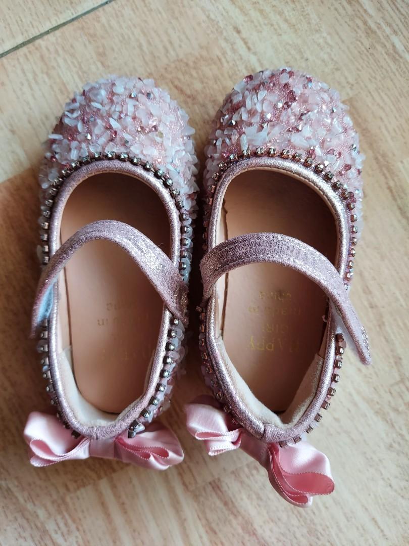 Baby girl glitter shoes 1 to 2 years old