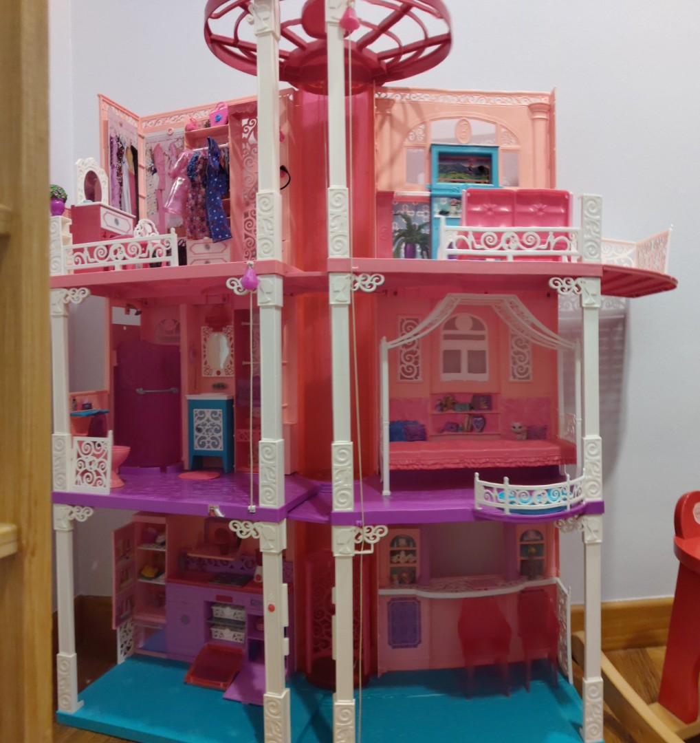 barbie doll house hobbies toys toys games on carousell