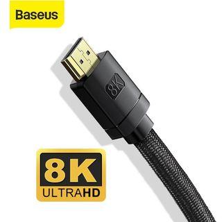 Baseus Ultra High Definition HDMI Cable HDMI 2.1 8K/60Hz 4K/120Hz 48Gbps Digital Cables for PS5 PS4 Laptops Monitor HDMI Splitter Baseus Ultra High Definition HDMI Cable HDMI 2.1 8K/60Hz 4K/120Hz 48Gbps Digital Cables for PS5 PS4 Laptops Monitor HDMI Splitter