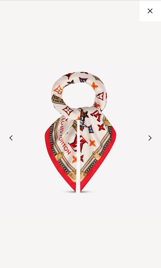 BN Authentic LV 70*70 Year of Ox Scarf