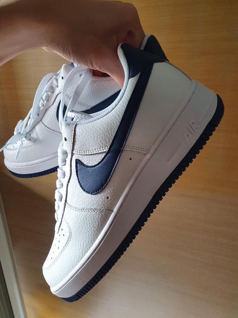 Air force 1 white and navy sales