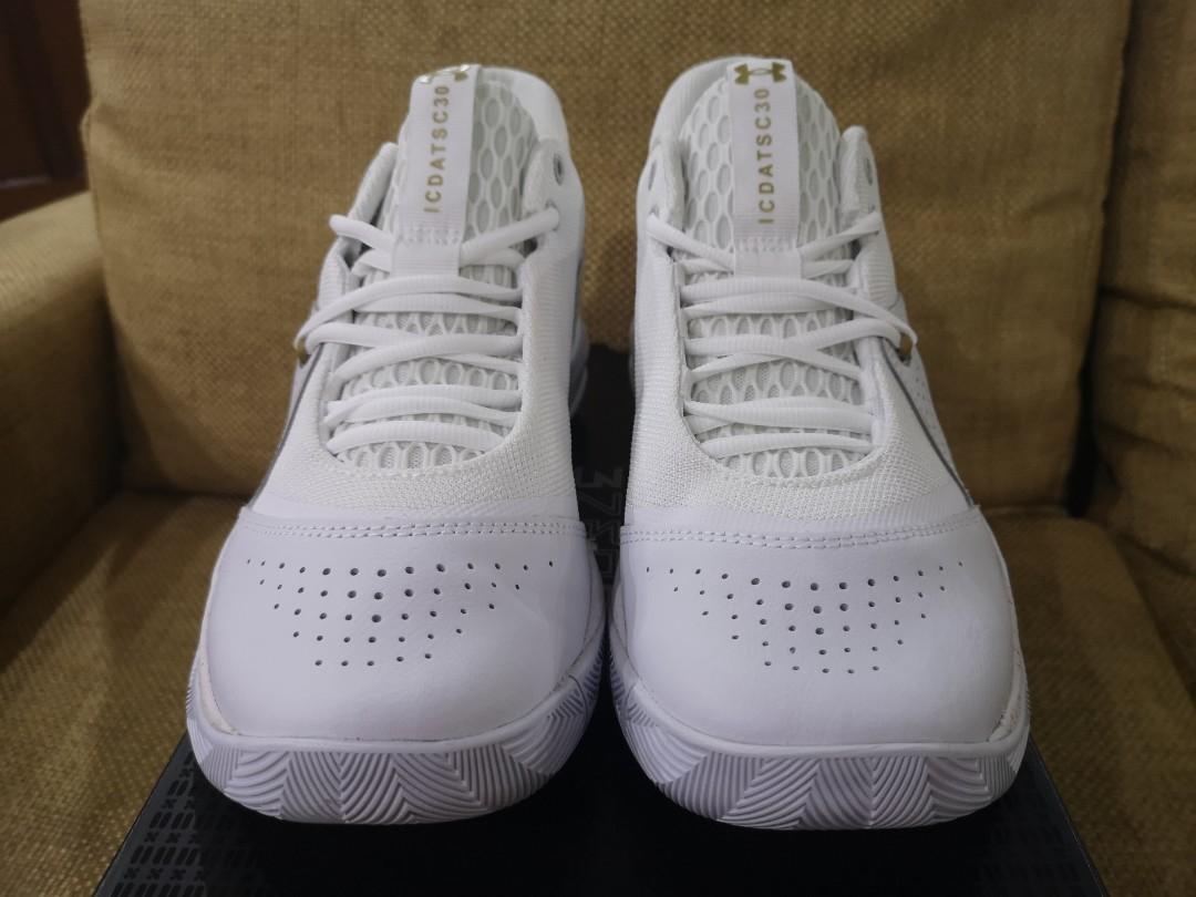 Curry 3zero white and gold deals