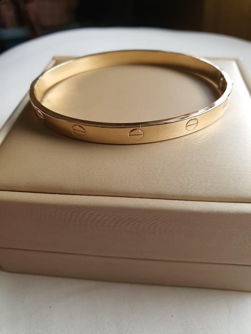 Cartier Love Bangle Screw Type 18K Saudi Gold VVSPL