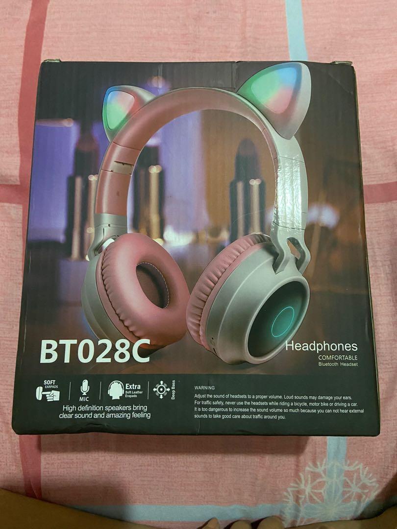 Cat ear headphones, Audio, Headphones 