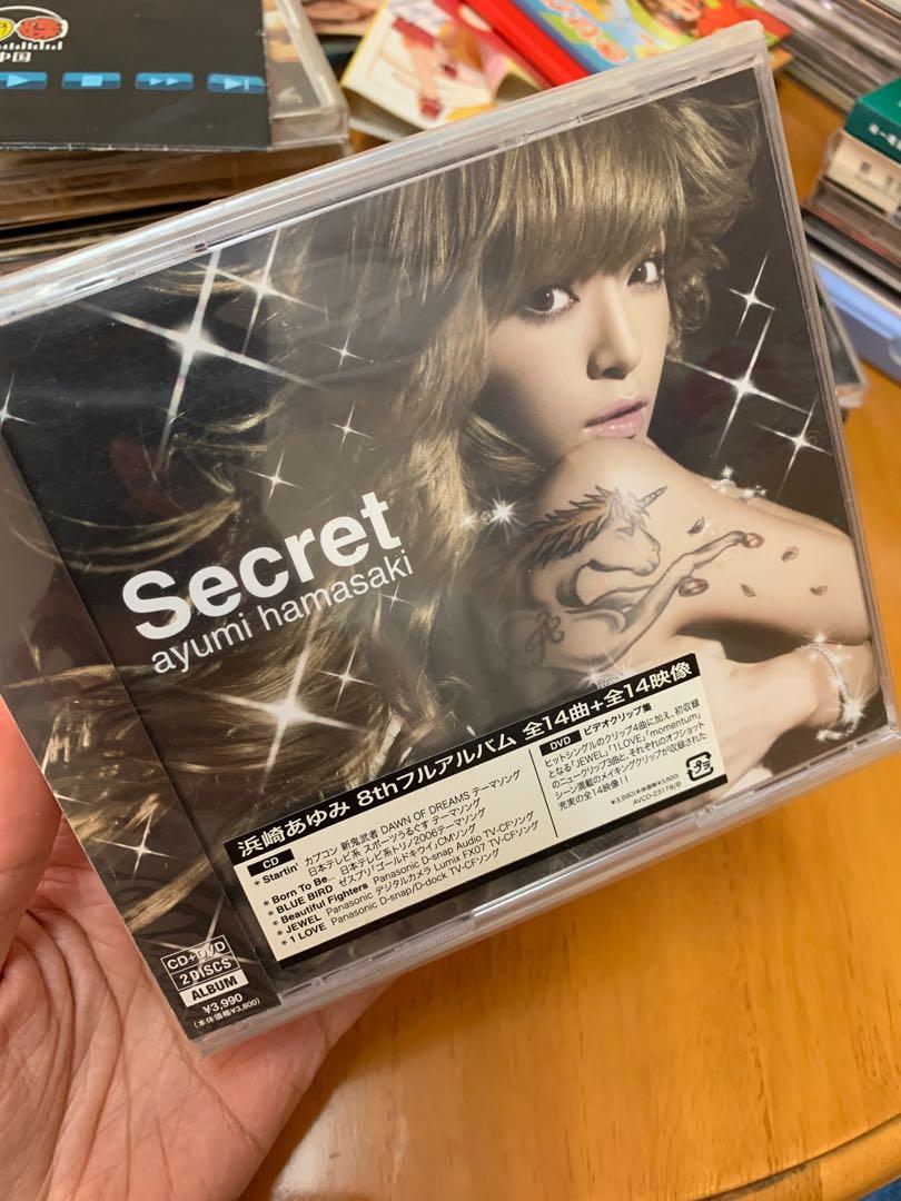 日版cd 濱崎步ayumi Hamasaki Secret Single Cd 興趣及遊戲 音樂樂器 配件 音樂與媒體 Cd 及dvd Carousell