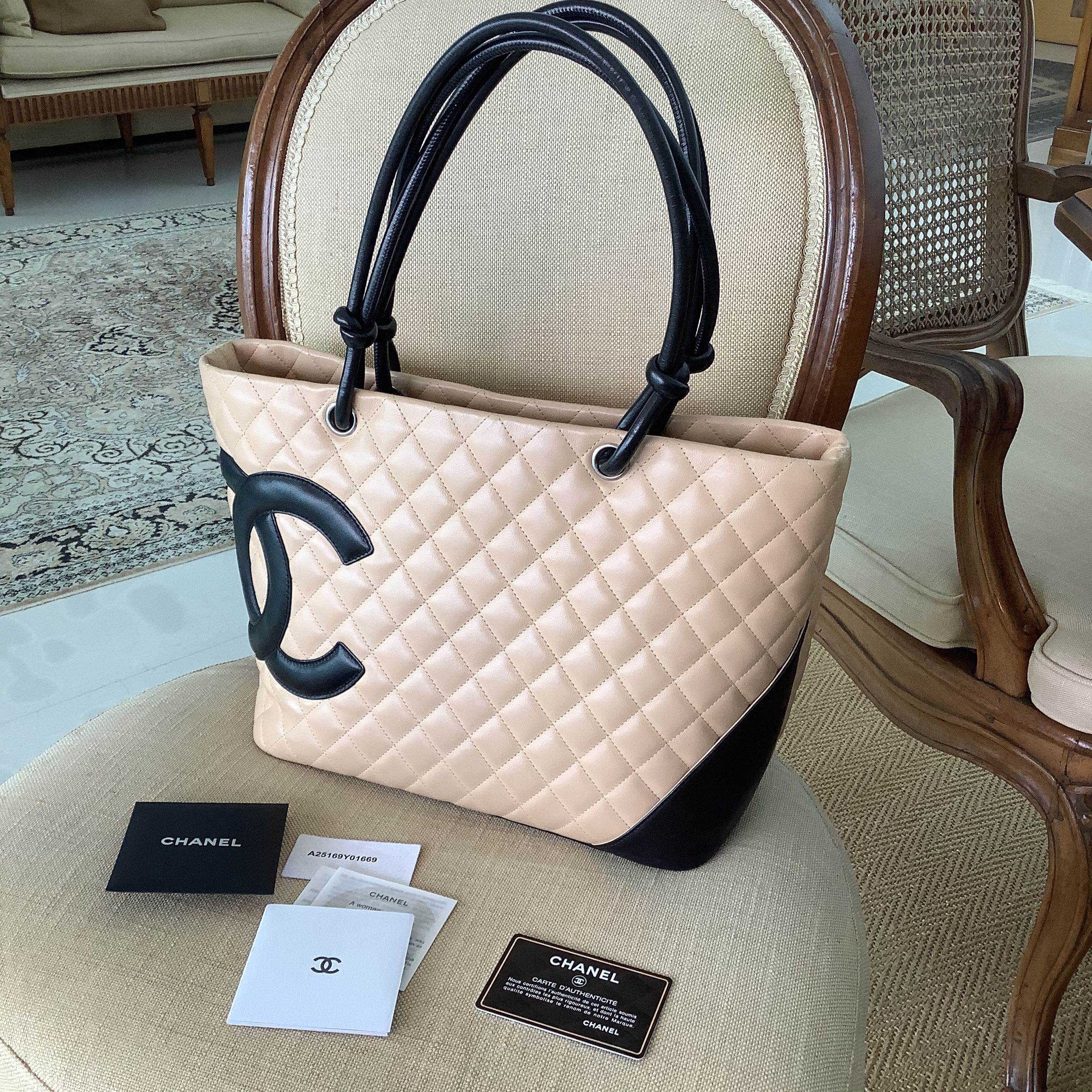 Chanel Cambon Tote Bags