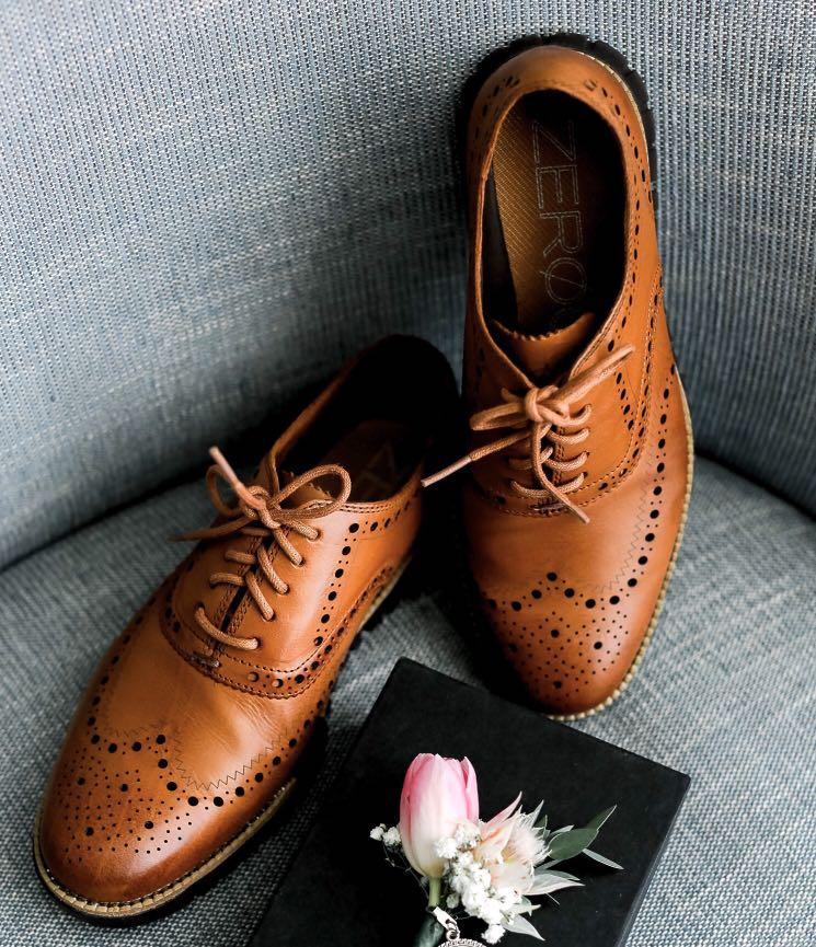 cole haan grand zero wingtip