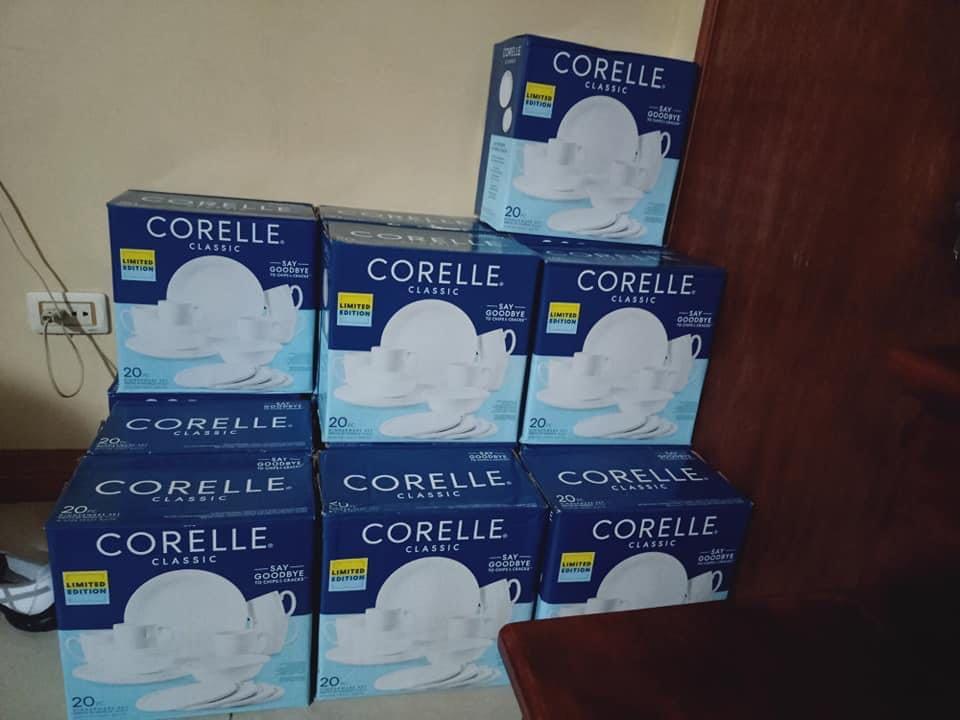 Corelle Classic Kitchenware 20pcs Furniture Home Living Home Improvement Organization Home Improvement Tools Accessories On Carousell