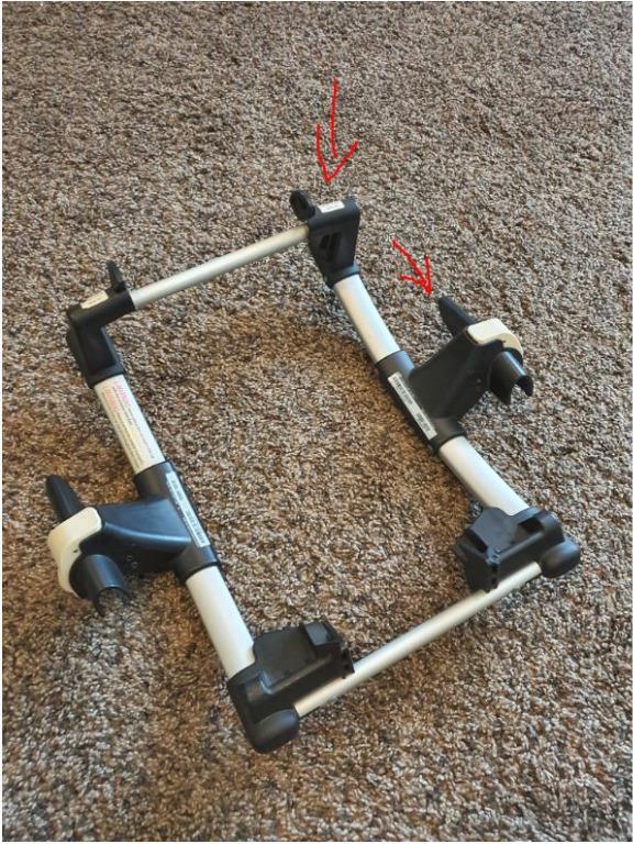 Cosco car seat best sale adapter