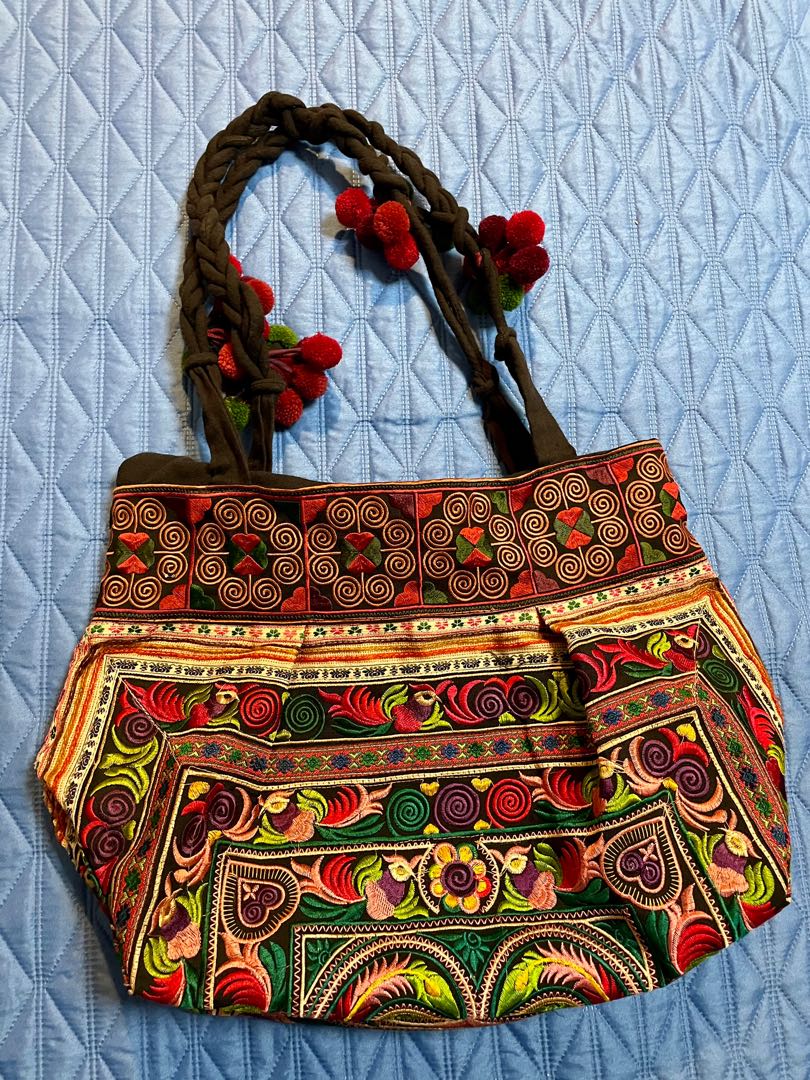 embroidered bag