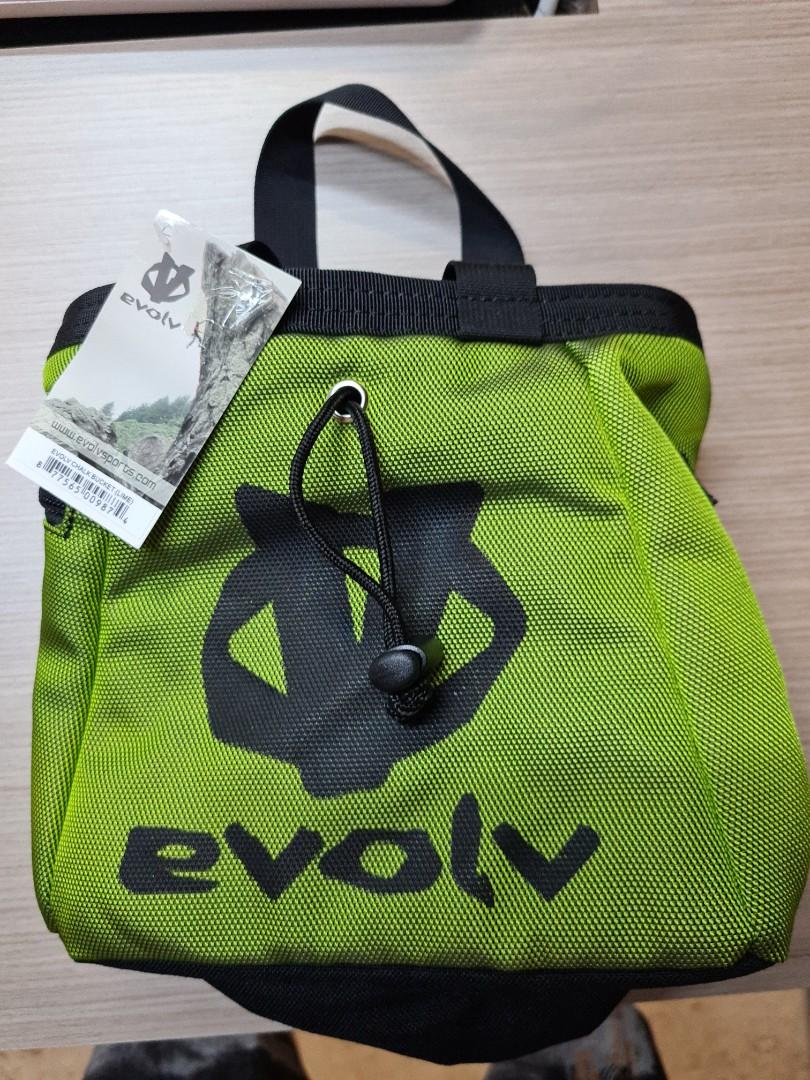 Evolv corduroy chalk bag (Mint green), Sports Equipment, Other Sports  Equipment and Supplies on Carousell