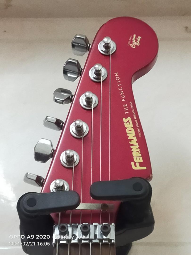 fernandes The Function FSt-90 Super Strat, Hobbies & Toys, Music