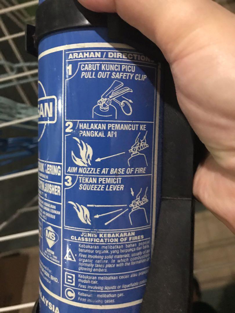 Fire extinguisher ( expire ) , Everything Else, Others on Carousell
