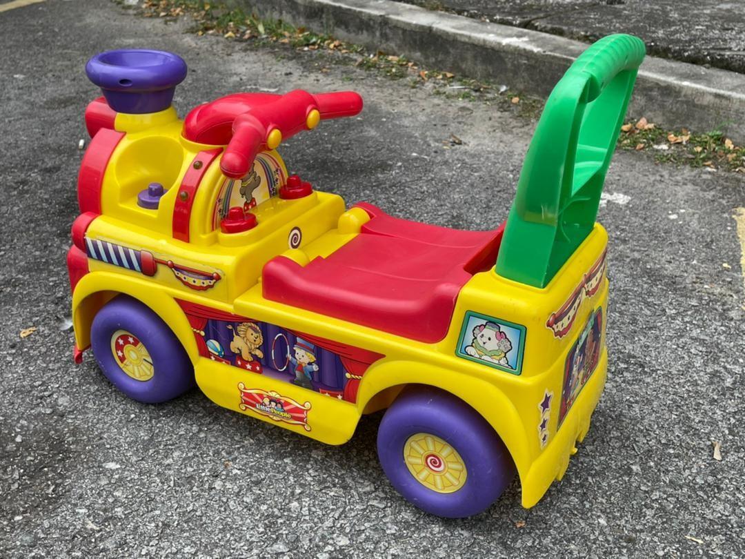 Fisher price ride on train online