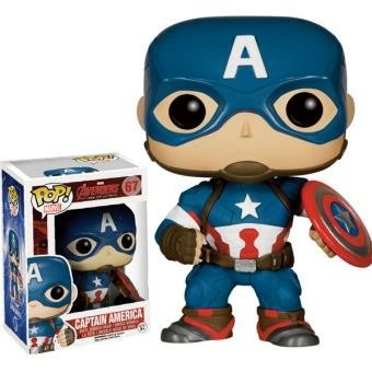 Funko Pop Captain America 67 NEW Avengers Age Ultron Hobbies