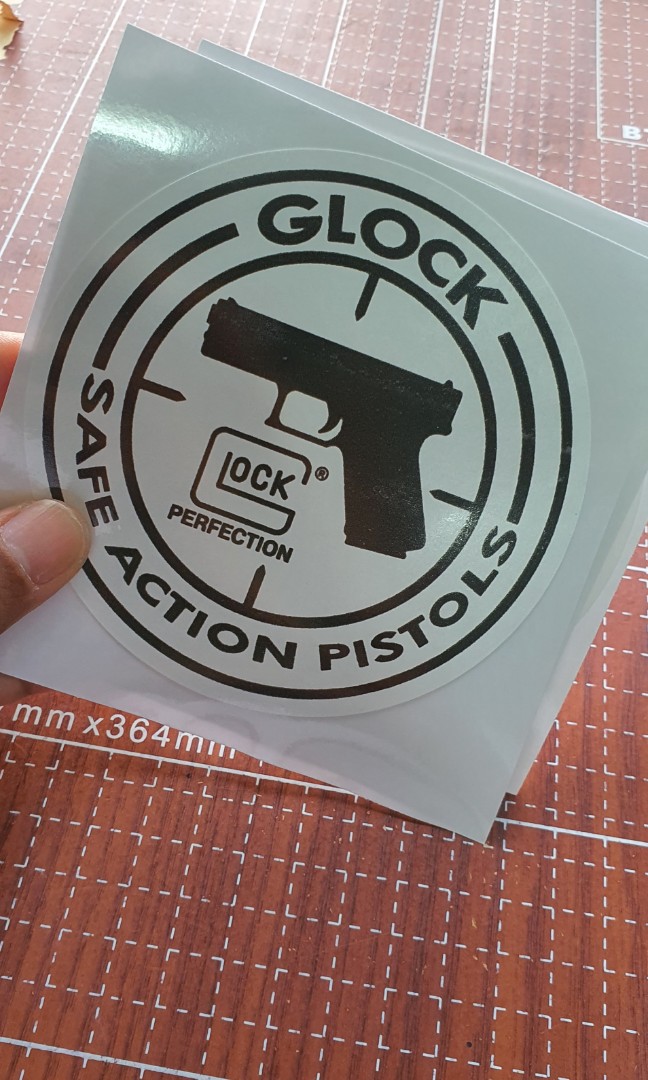 Glock car decal, Car Accessories, Accessories on Carousell