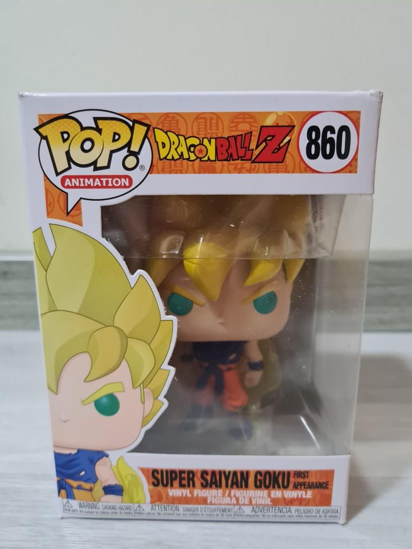 Funko Pop Animation Dragonball Z Super Saiyan Goku First Appearance 860 Hobbies And Toys 2136