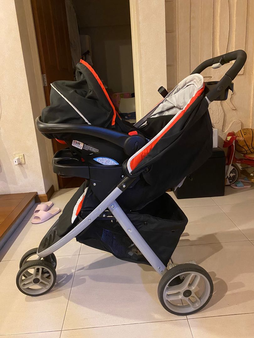 Graco 3 in 1 stroller combo set., Babies & Kids, Going Out, Strollers