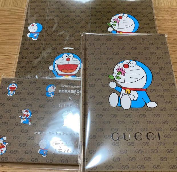 Gucci doraemon note Clearance