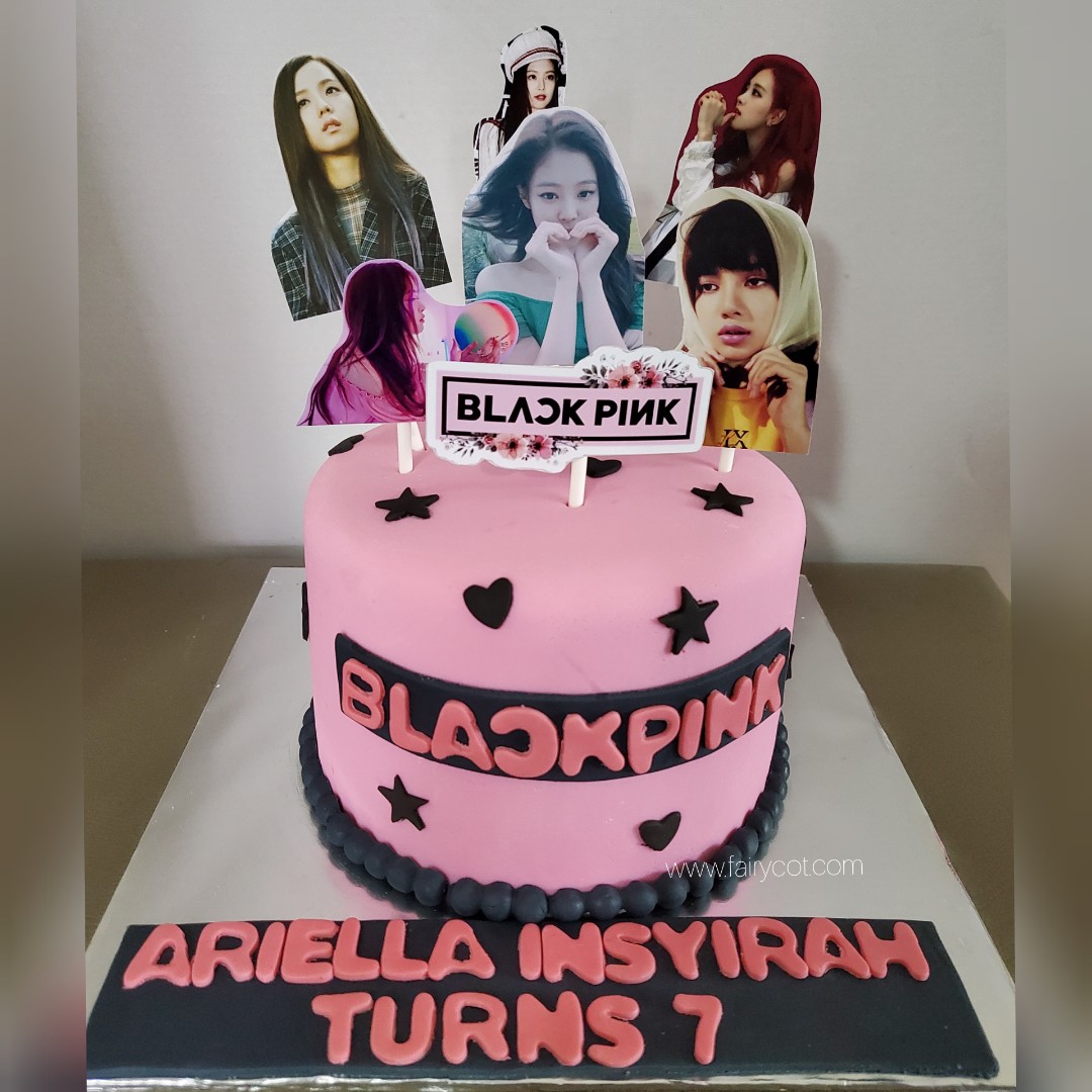 BLACKPINK Birthday cake/Cake Ideas/Birthday Party/Kpop Inspiration - YouTube