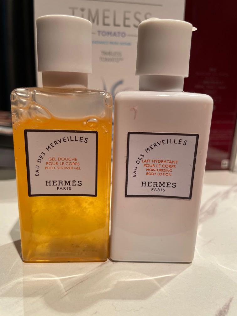 Hermes shower gel body lotion, Beauty & Personal Care, Bath & Body