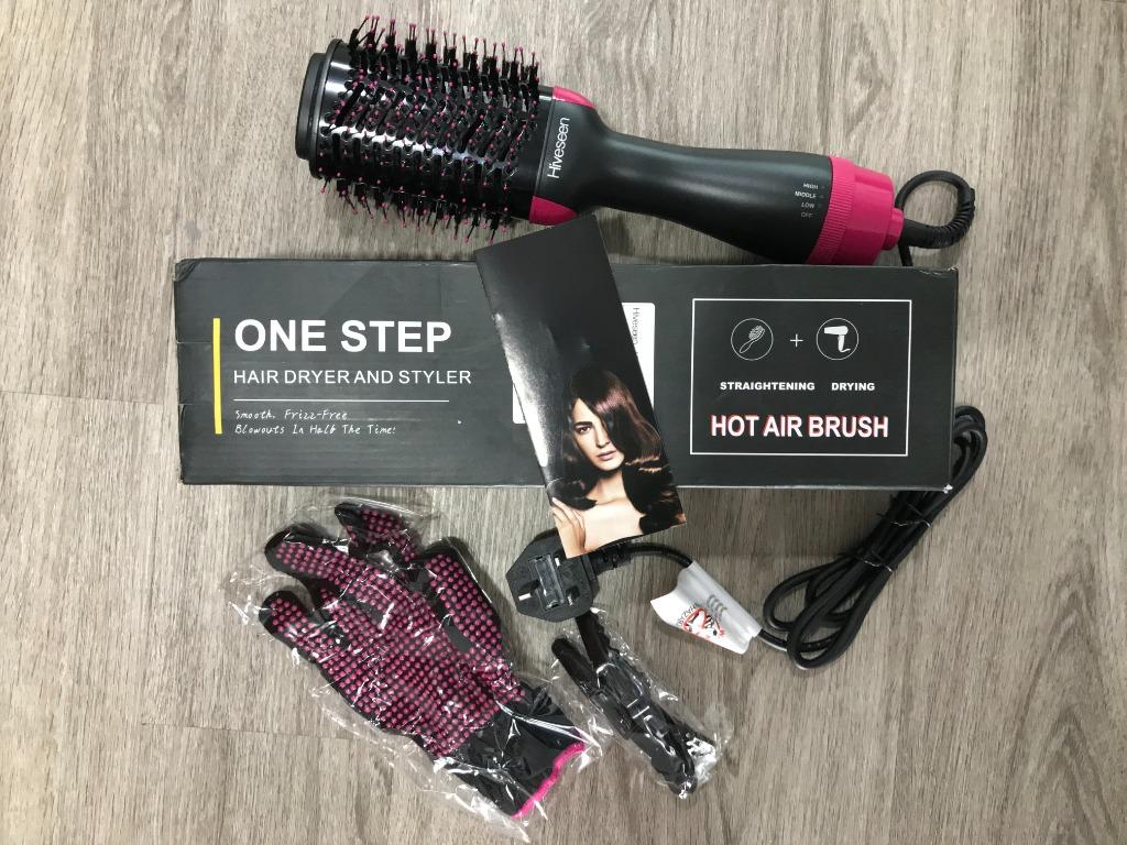 Hiveseen hair dryer brush clearance