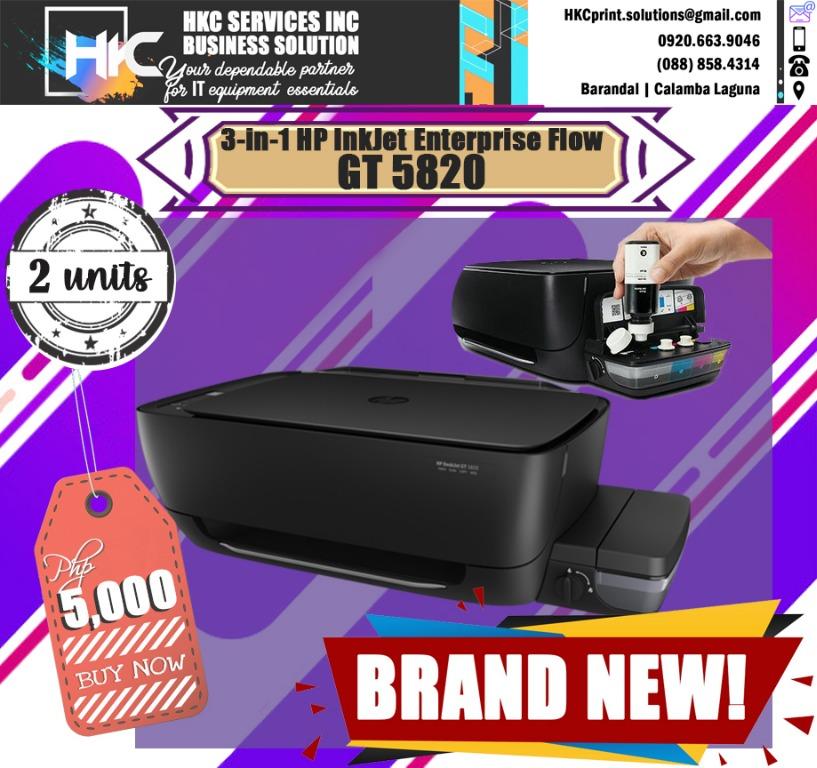 hp inkjet gt 5820