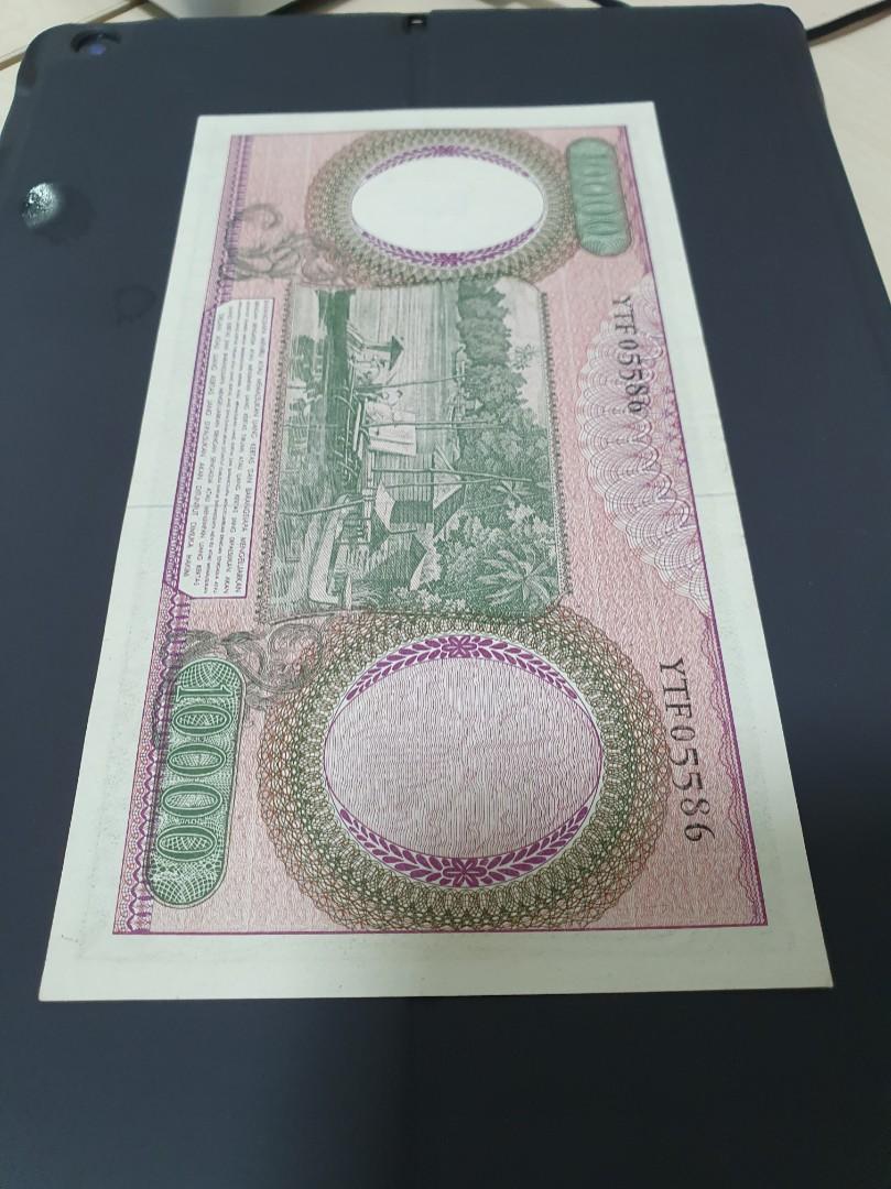Indonesia 1964 10000 rupiah note, Hobbies & Toys, Memorabilia ...