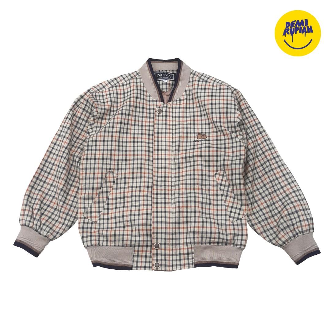 Jaket tartan new arrivals