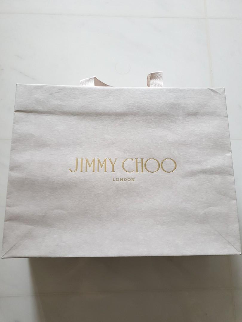 Jimmy choo shop paper bag