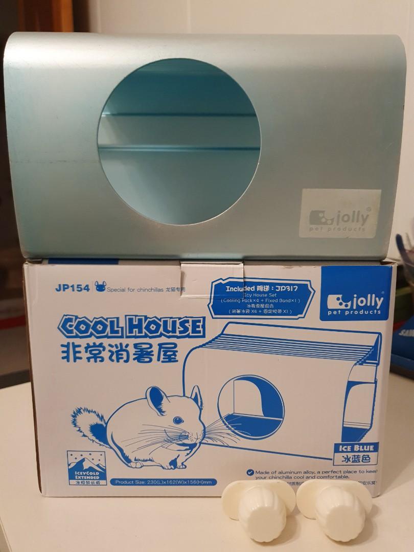 Jolly pet cooling house for chinchilla, Pet Supplies, Homes & Other Pet
