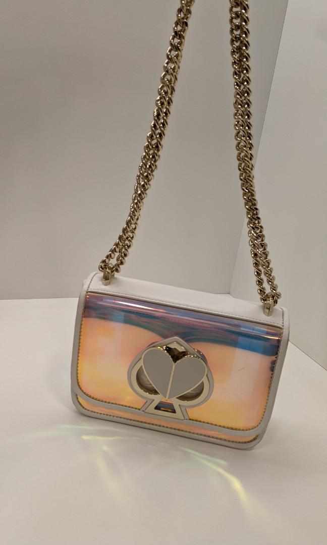 Nicola iridescent sales small shoulder bag