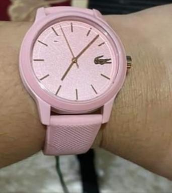 LACOSTE PINK WATCH