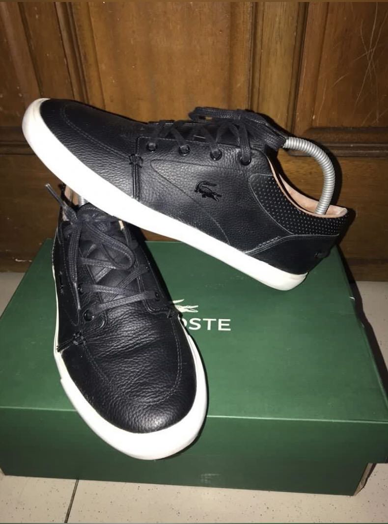 Lacoste walking shoes clearance