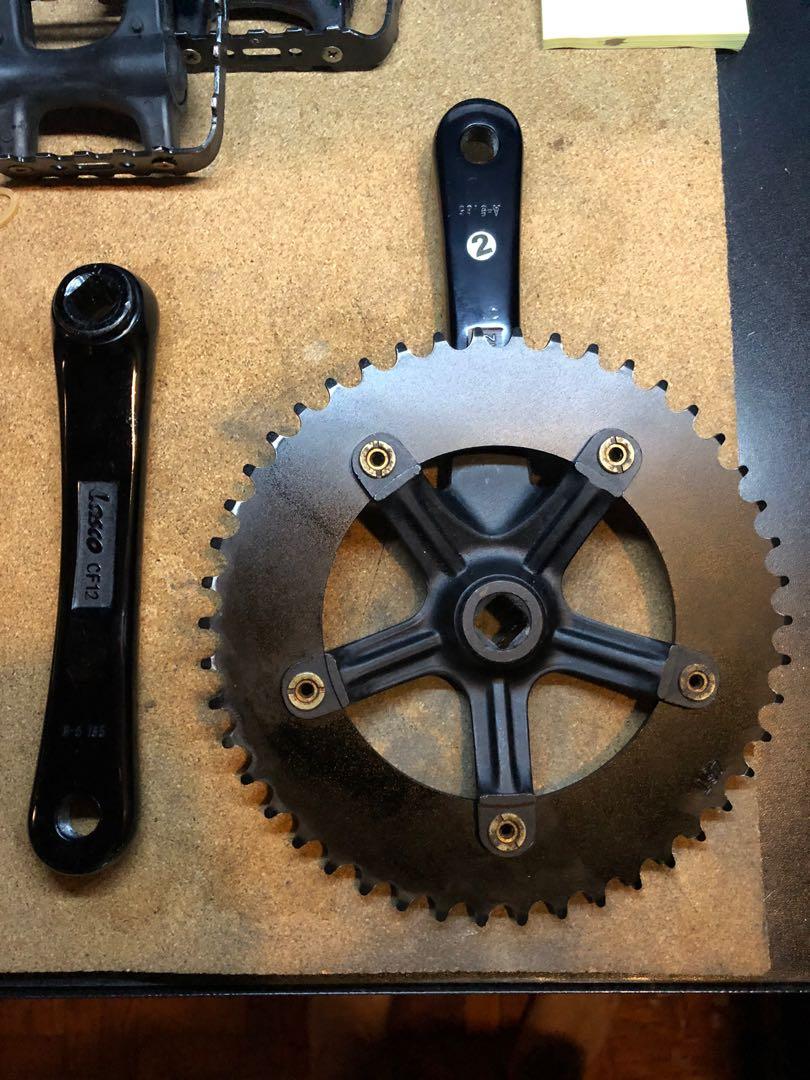 Lasco CF12 Crank Set Sports Equipment Bicycles Parts Bicycles