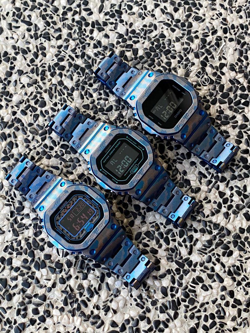Casio g discount shock steel blue