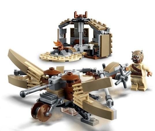 Lego mandalorian on sale tusken raider