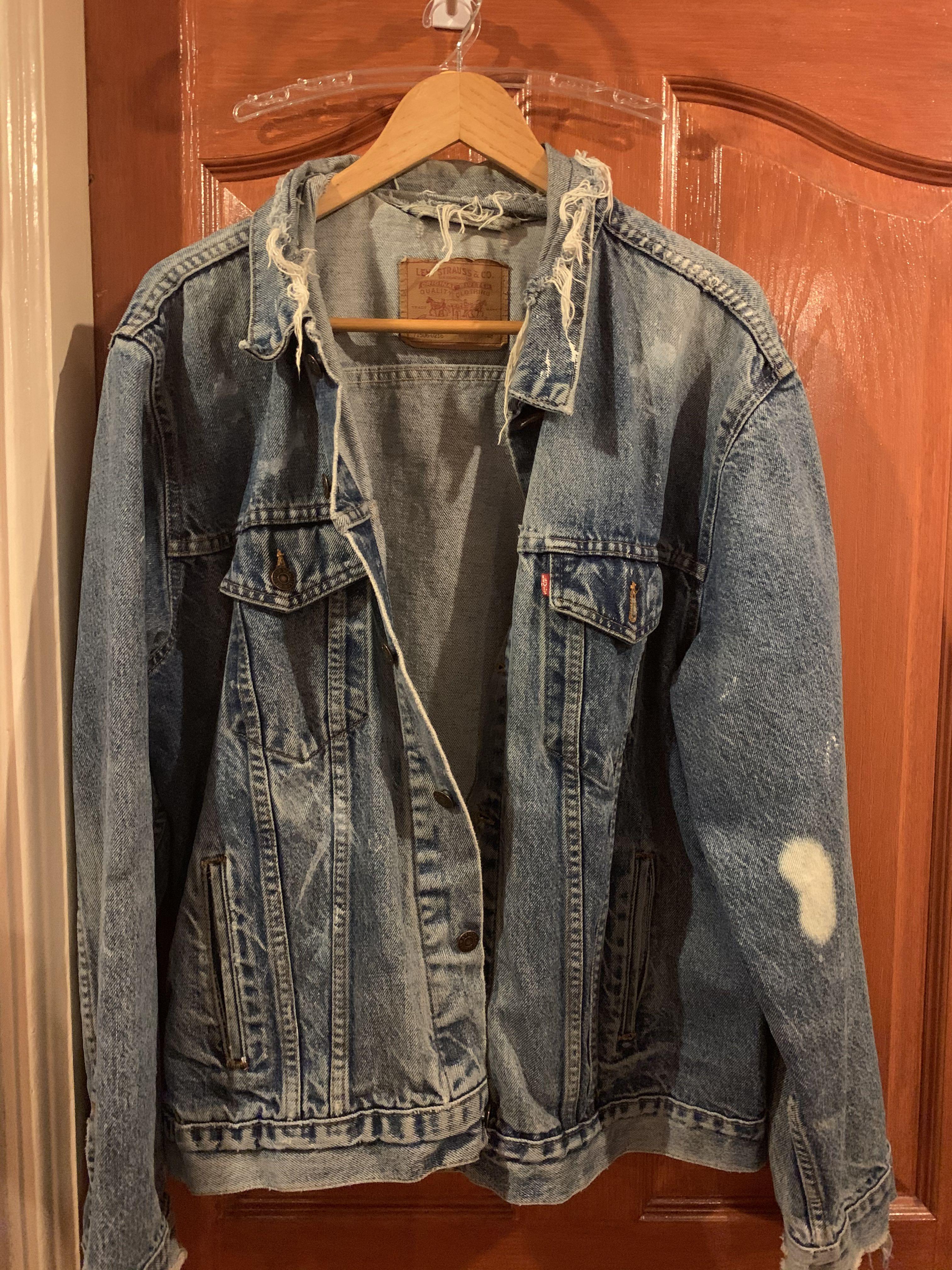 Levis Denim jacket Kanye west vibes 
