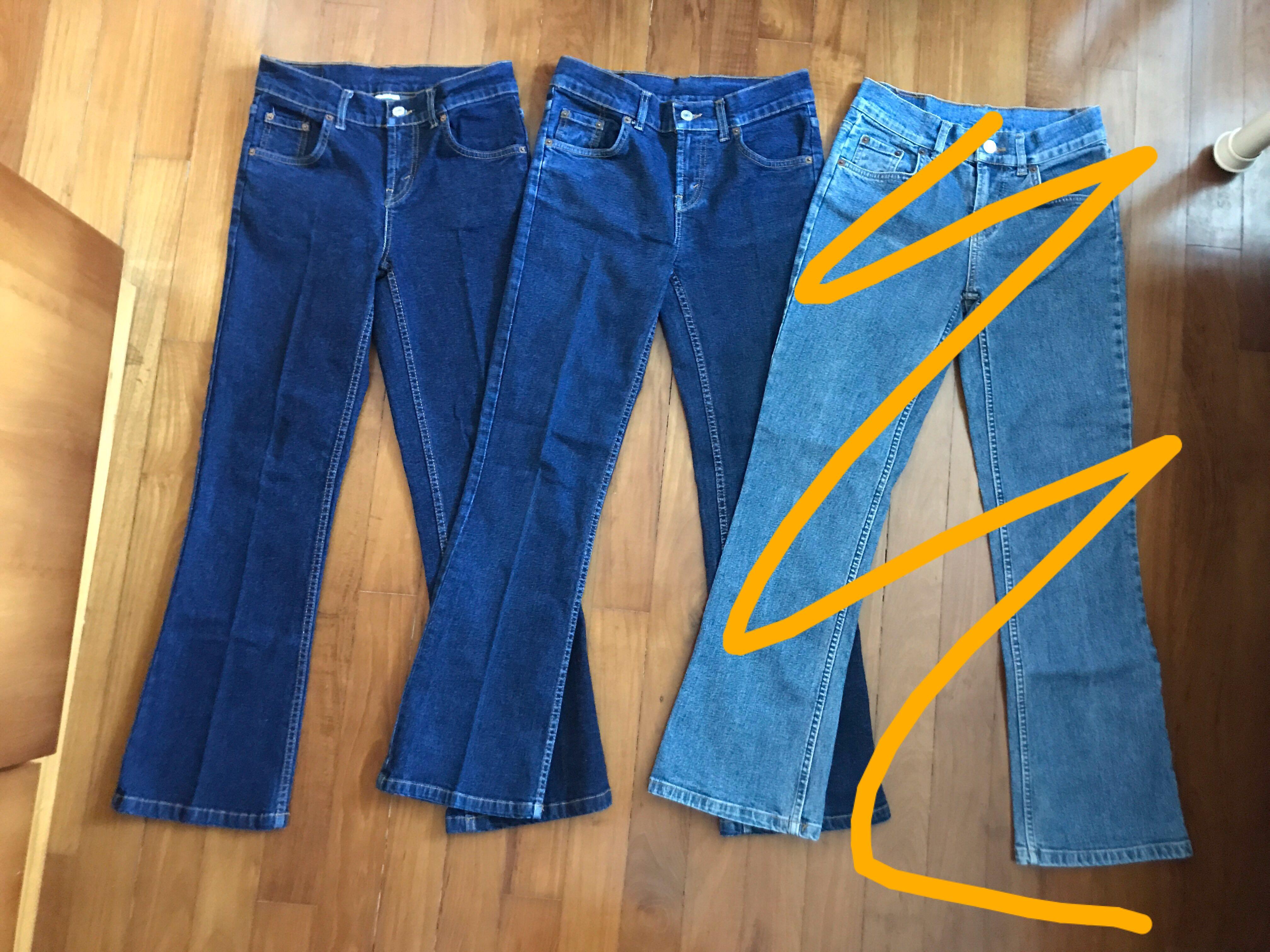 ladies levi jeans size 12