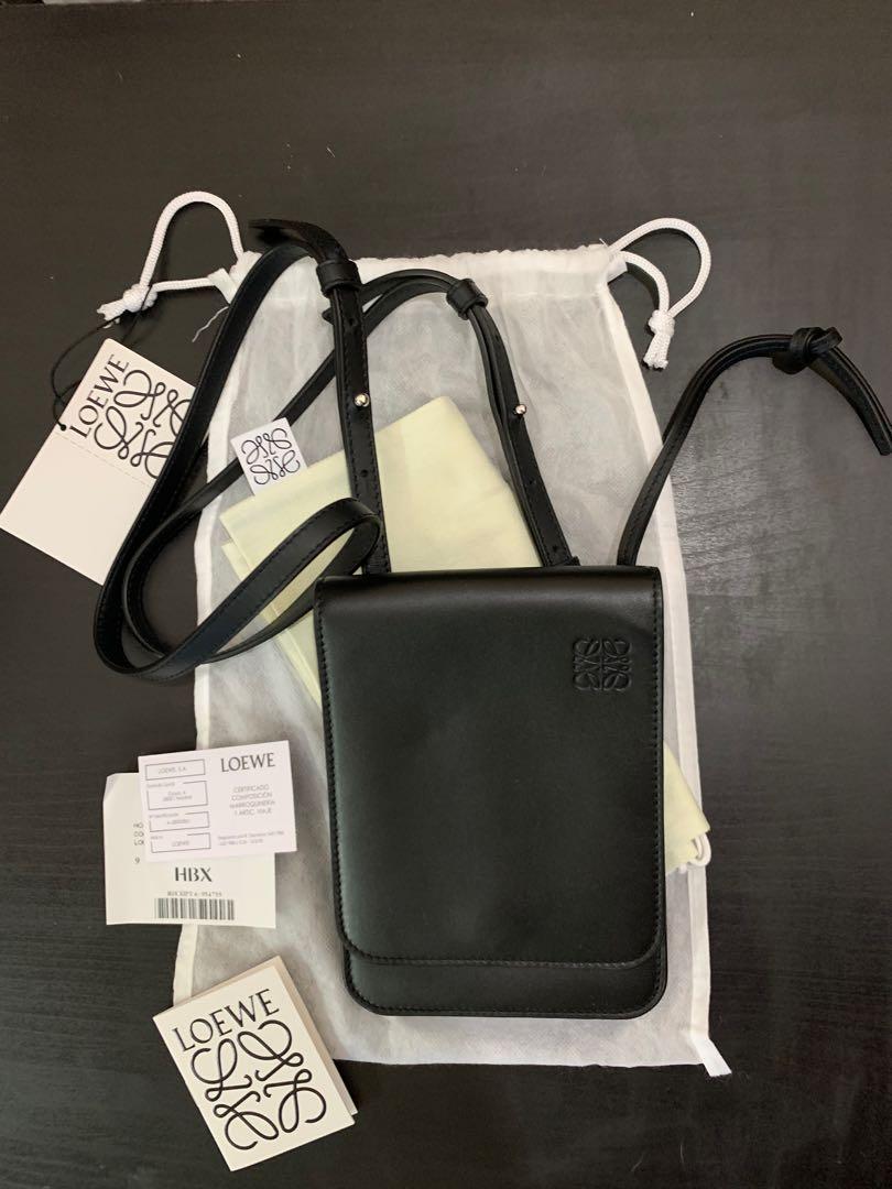 Loewe gusset discount flat crossbody bag