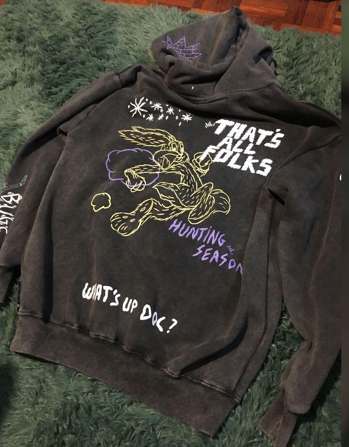 looney tunes x evan rossell hoodie